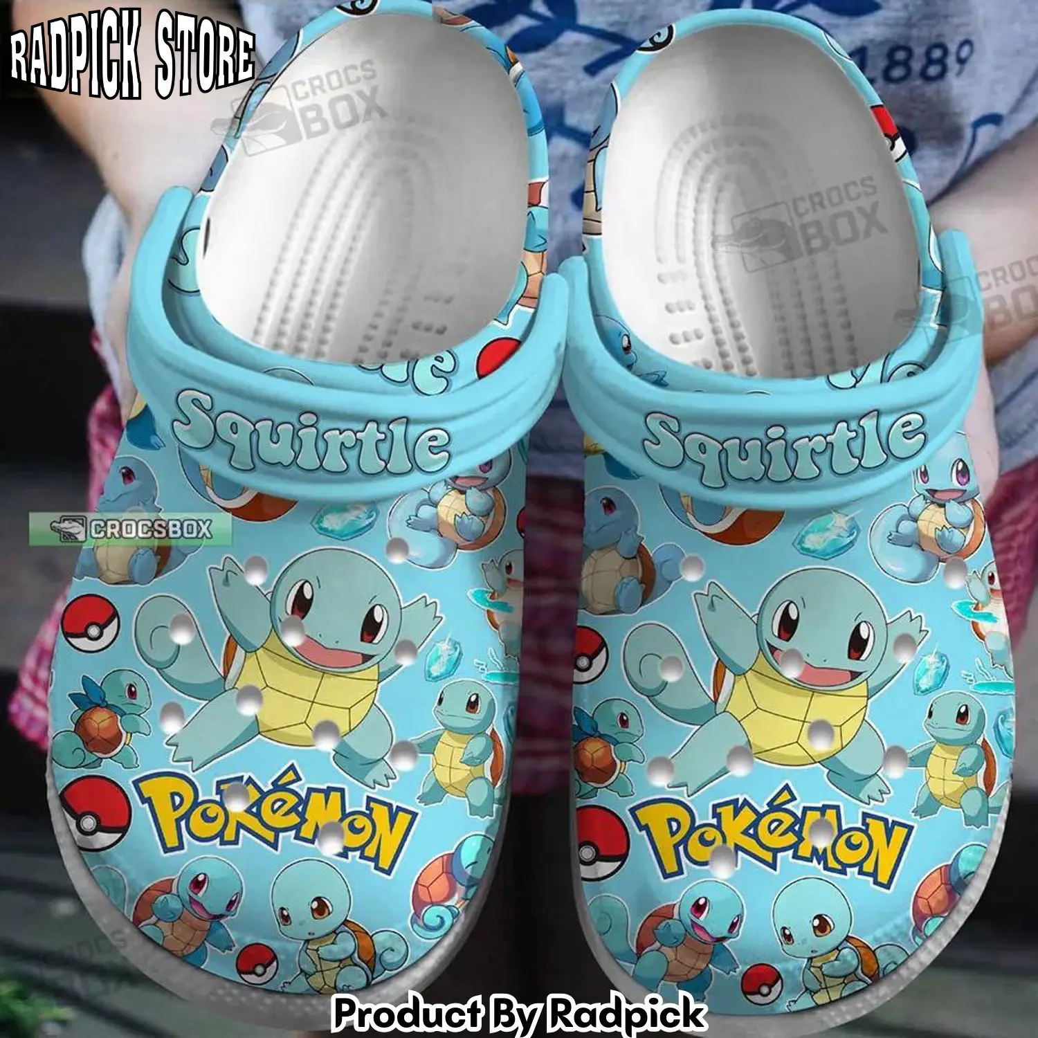 Radpick squirtle pokemon crocss cute blue crocss rp6521275